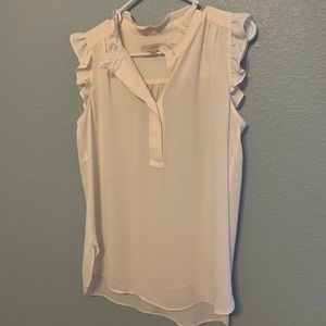 Cream Blouse from LOFT